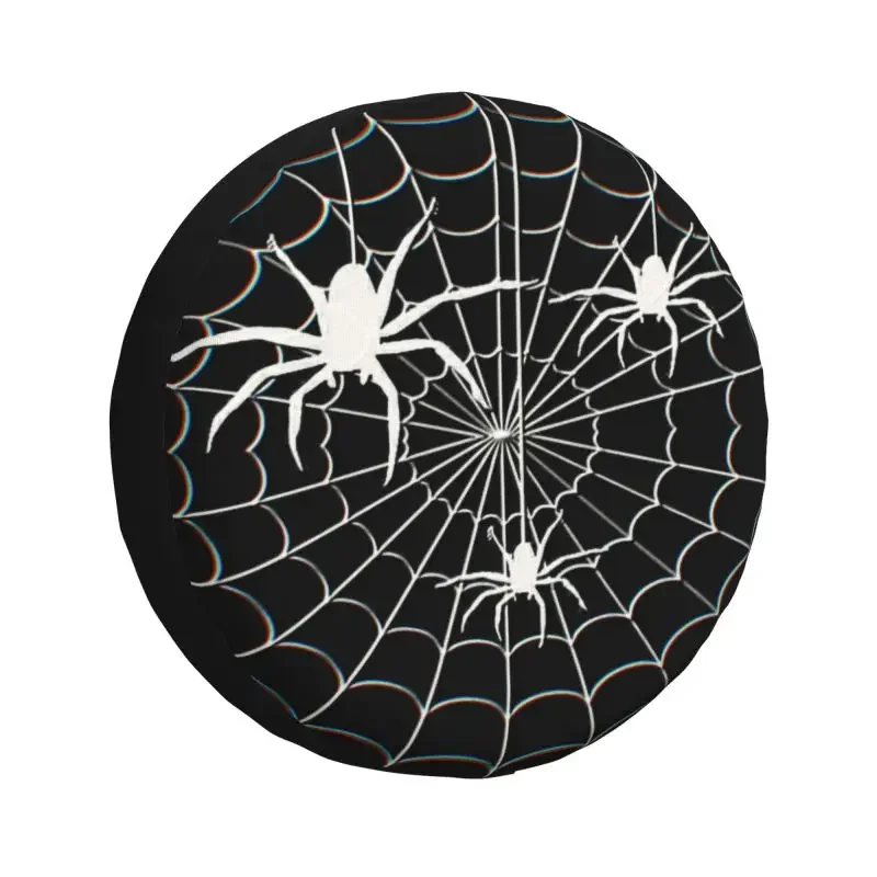 

Spider Web Black Spare Wheel Cover for Jeep Pajero 4x4 RV Custom Animal Tire Protector 14" 15" 16" 17" Inch