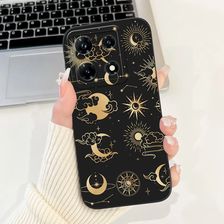 Elegant Painted Soft Silicone Shockproof Phone Case