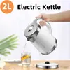 2L Electric Kettle,110V1000W,220V1500-1700W,Quickly Boiling Water,Automatic Power-Off,Double Scalding Protection,Food Grade 304 2