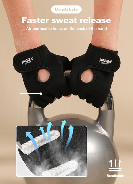 Guanti, Cinghie E Ganci Unisex Sollevamento Pesi Neoprene Per Allenamento Di Resistenza E Pesi | Acquisti Online Su - Foto 7