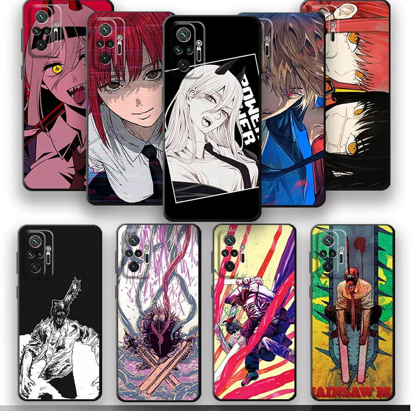 Soft Anime Chainsaw Man Coque Phone Case for Vivo Y31 Y17 V21 Y53 V17 S1  Y70 Y81 Y20 Y19 Y11 Y72 5G V20 Y15 V20 Black Cover  AliExpress