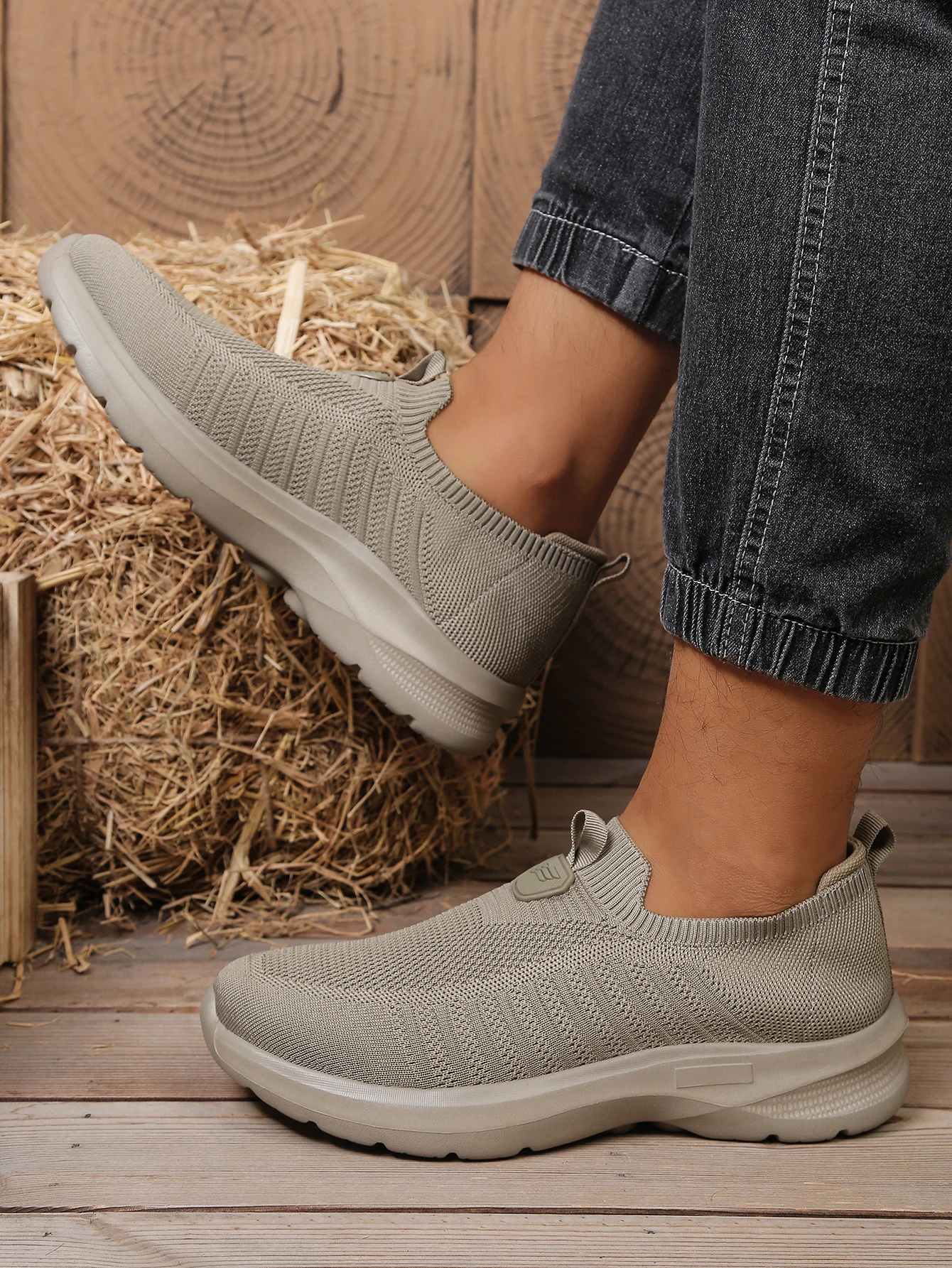 Men's Lightweight Eva Running Shoes Comfortable Casual Footwear_voghion.com