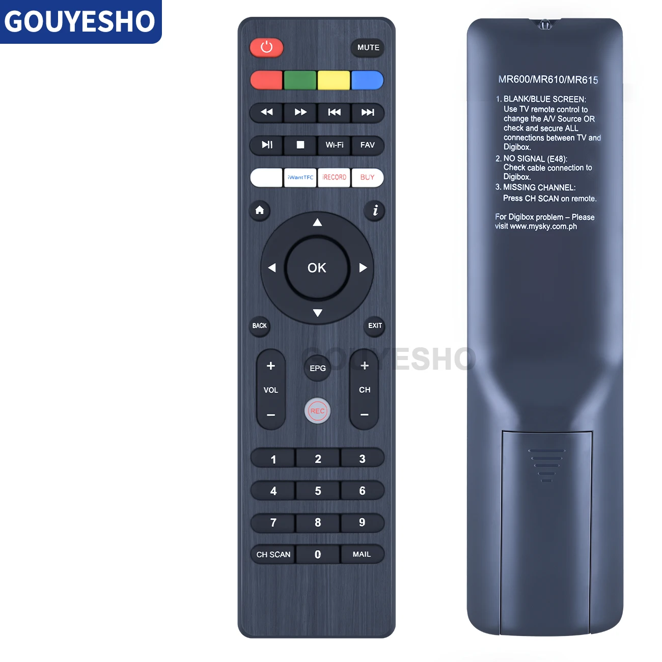 Nuovo Telecomando Per Sky Mr600/Mr610/Mr615 Tv Box