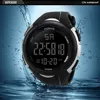 Fashion Men'S Led Camping Out Digital Quartz Luxury Sport Date Watch Exquisite Concise Fashion Rubber Strap Wristwatch 2
