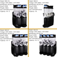 Commercial Slushy Machine 12L One Tank Tank Electric Automatic Slush Maker Machine Frozen Drink Snow Melting Machine 2