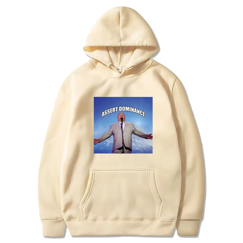 Bertram ASSERT DOMINANC Graphics Hoodie Men Women harajuku fashion streetwea Looser hoodies vintage Fleece Hood tracksuit