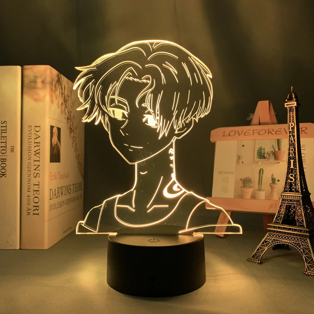 

Manga Led Lamp Tokyo Revengers Mikey Figure for Kids Bedroom Decor Birthday Gift Desk Tokyo Revengers Adult Mikey 3d Light Anime