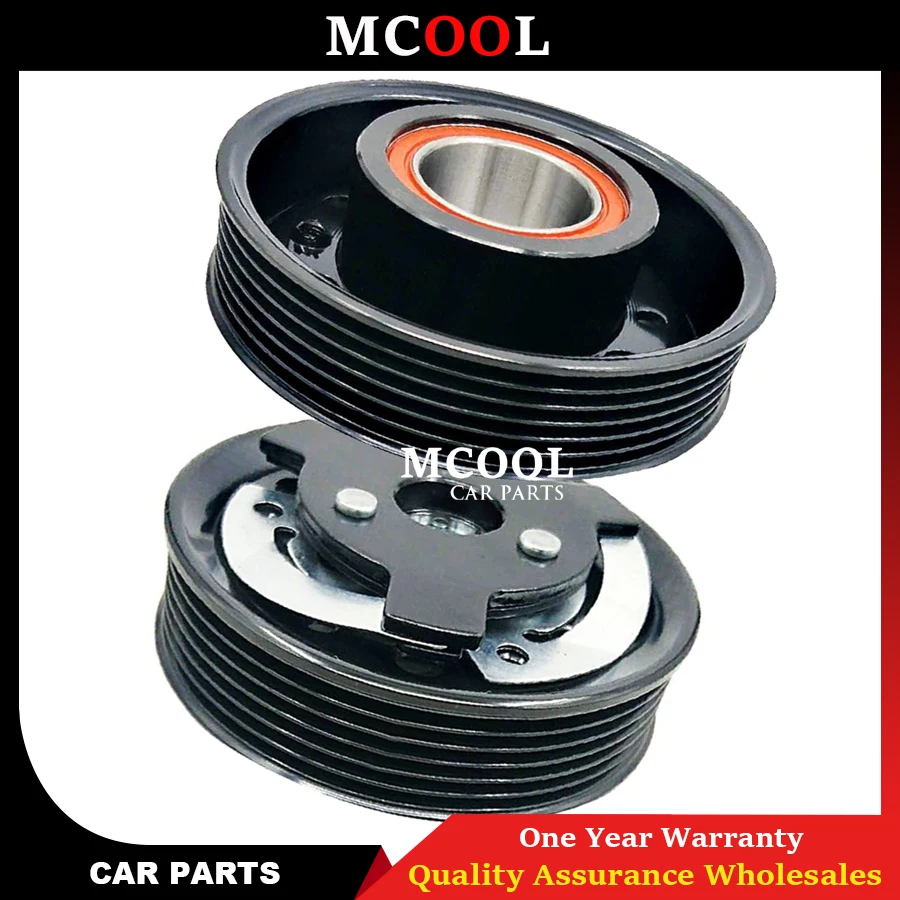 Nuova Frizione Ac Compressore Ac Condizionatore D'Aria Per Mitsubishi Outlander Dimensioni Cuscinetto 35*50*20 115Mm 6 Scanalature Frizione Ac