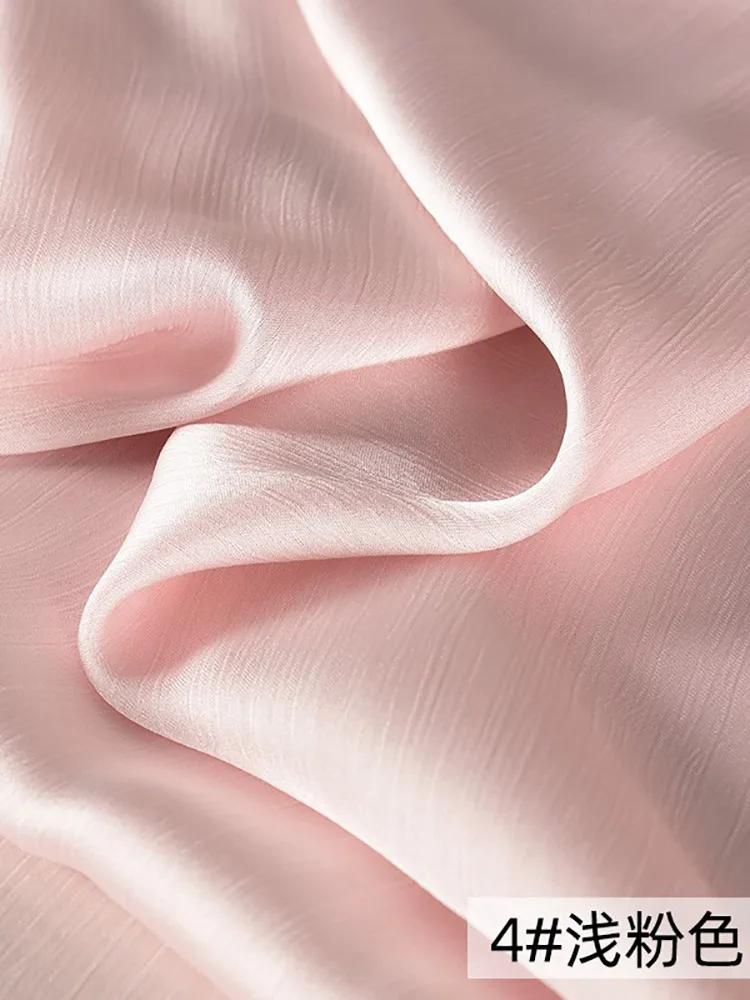 可愛いピンク色超つるつるサテン生地にシフォンのゴージャスなワンピースドレス　キャバ嬢、コスプレ、パーティーに！ サテン 生地 ピンクの通販