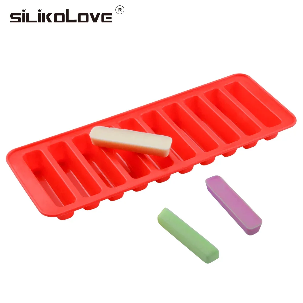 SILIKOLOVE 3d Silicone Chocolate Mold Bar Finger Shaped Cake Bakeware Cookie Candy Pastry Baking,Not Stick,Reusable