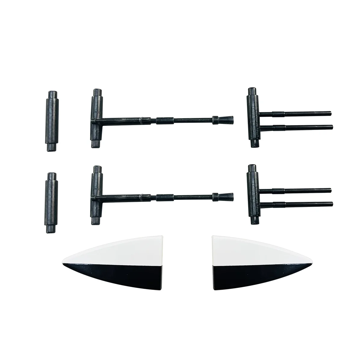 Ailerons de drone RC, ensemble de pièces de rechange pour améliorer la stabilité en vol.