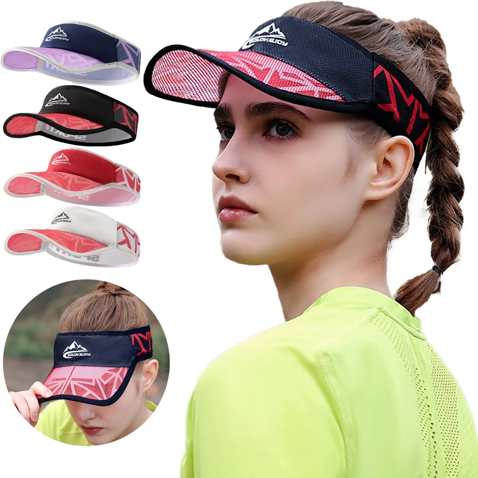 LOOGDEEL Outdoor Sports Running Hat Women Men Sunshade Cycling Headwear Anti-UV Quick-drying Breathable Bike Mountaineering Cap Cycling Caps Cycling Hat Cycling Hats Running Hat