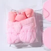 14pcs Makeup Egg Makeup Egg Finger Powder Puff Hair Strap Face Mask Wrist Strap Easy to Carry Suitable for Various Scenarios 6