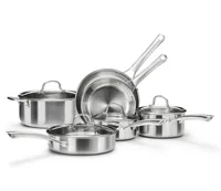 Tri-Ply Stainless Steel Cookware Set – 10 Piece 1