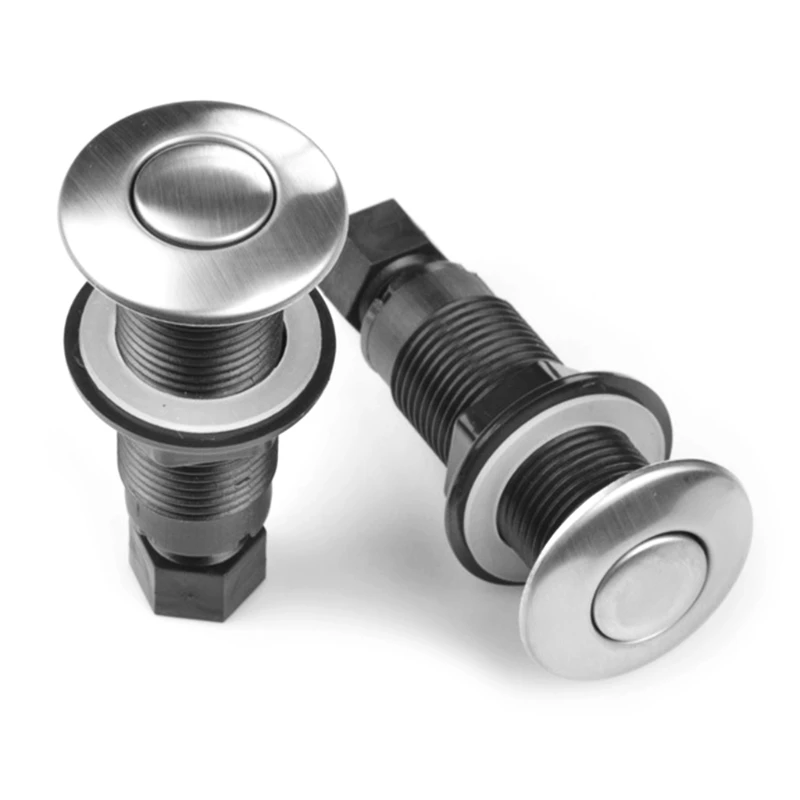 Professional Garbage Disposal Turn On/Off Sink Top Air Switch Kit for Any Garbage Disposal Unit and Bathtub 5