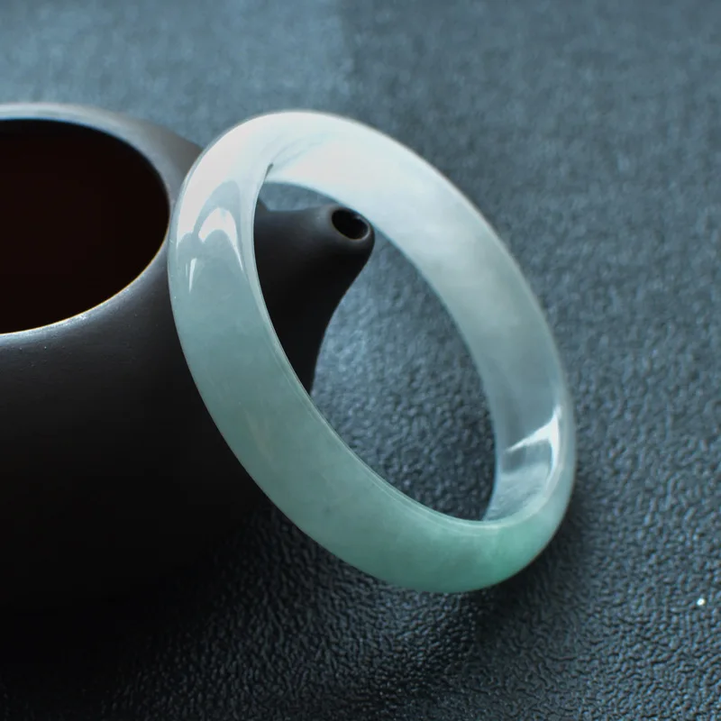 

zheru Jewelry Natural Burma Jade 54mm-62mm bracelet Exquisite Princess bracelet send girlfriend send mom