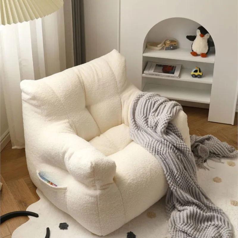 OMGD Children's Sofa Reading Book Corner Baby Lazy Sofa Girl Princess Cute Small Baby Cute Cartoon Chair Can Adult Sitting