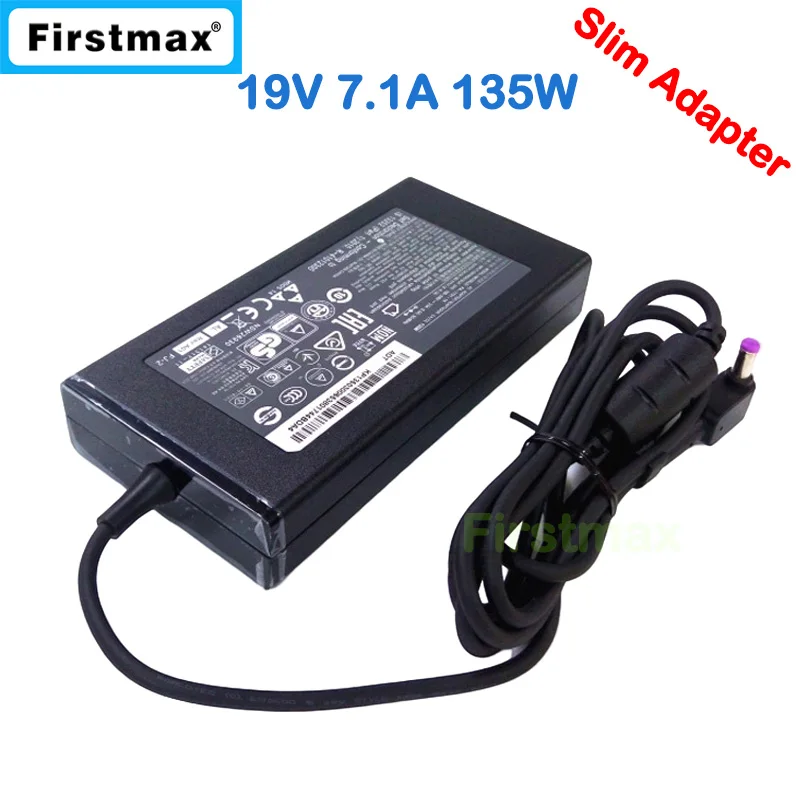 Adaptador ac para Acer Predator X34 Bmiphz Um. Cx1aa.a01 X34v X34a X34p Pbmiphzx Xr342ck Xr341ck Gaming Monitor Fonte de Alimentação 135w