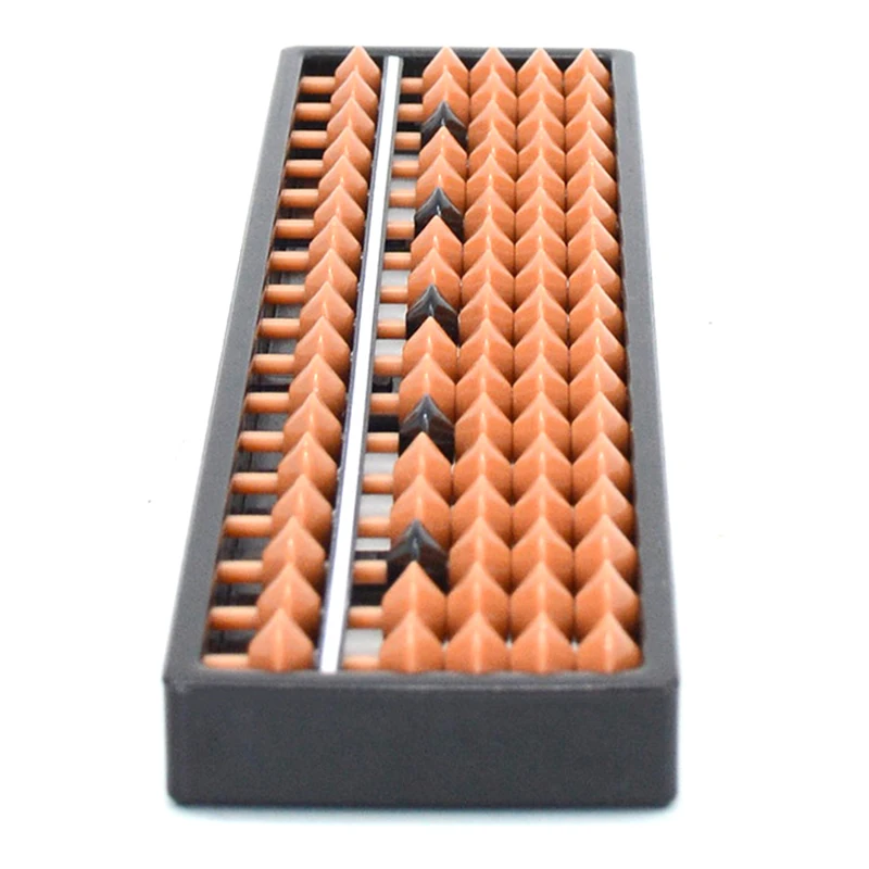 ZZ 7/9/11/13/15/17 Ziffernstangen Standard Abacus Brown Bead Soroban Rechner Zählwerkzeug Mathematik Anfänger Rechenspielzeug – Detail 12