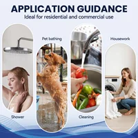 Chauffe-eau instantané SIHAO 6L-18L, alimenté au GPL, conception sans réservoir, avec kit de douche pour la maison et le camping en plein air 8 8