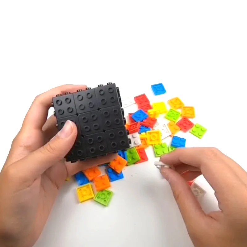 Building Blocks Cube Puzzle Speed Toys Magic Cube Intelligence Assembled Educational Toy for Children Gift Picube FanXin