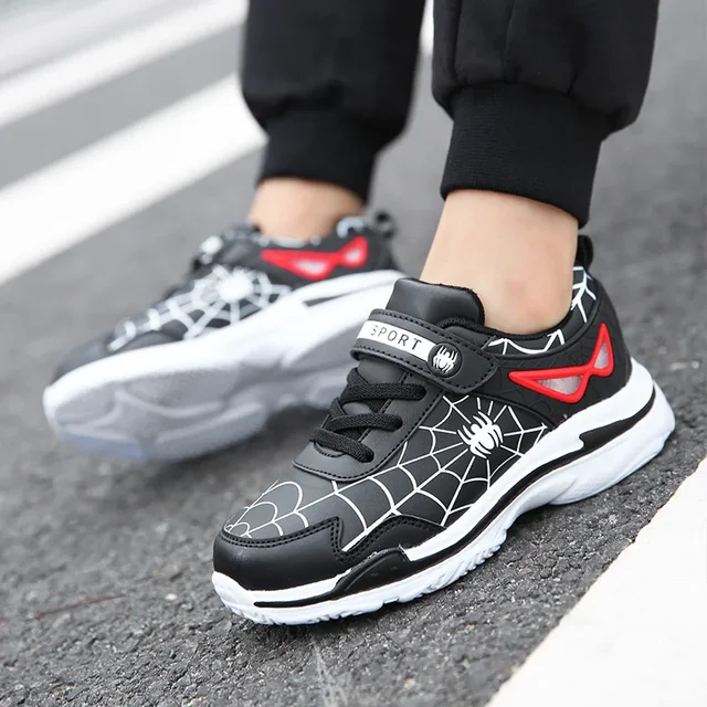 Boys PU Leather Sneakers 6