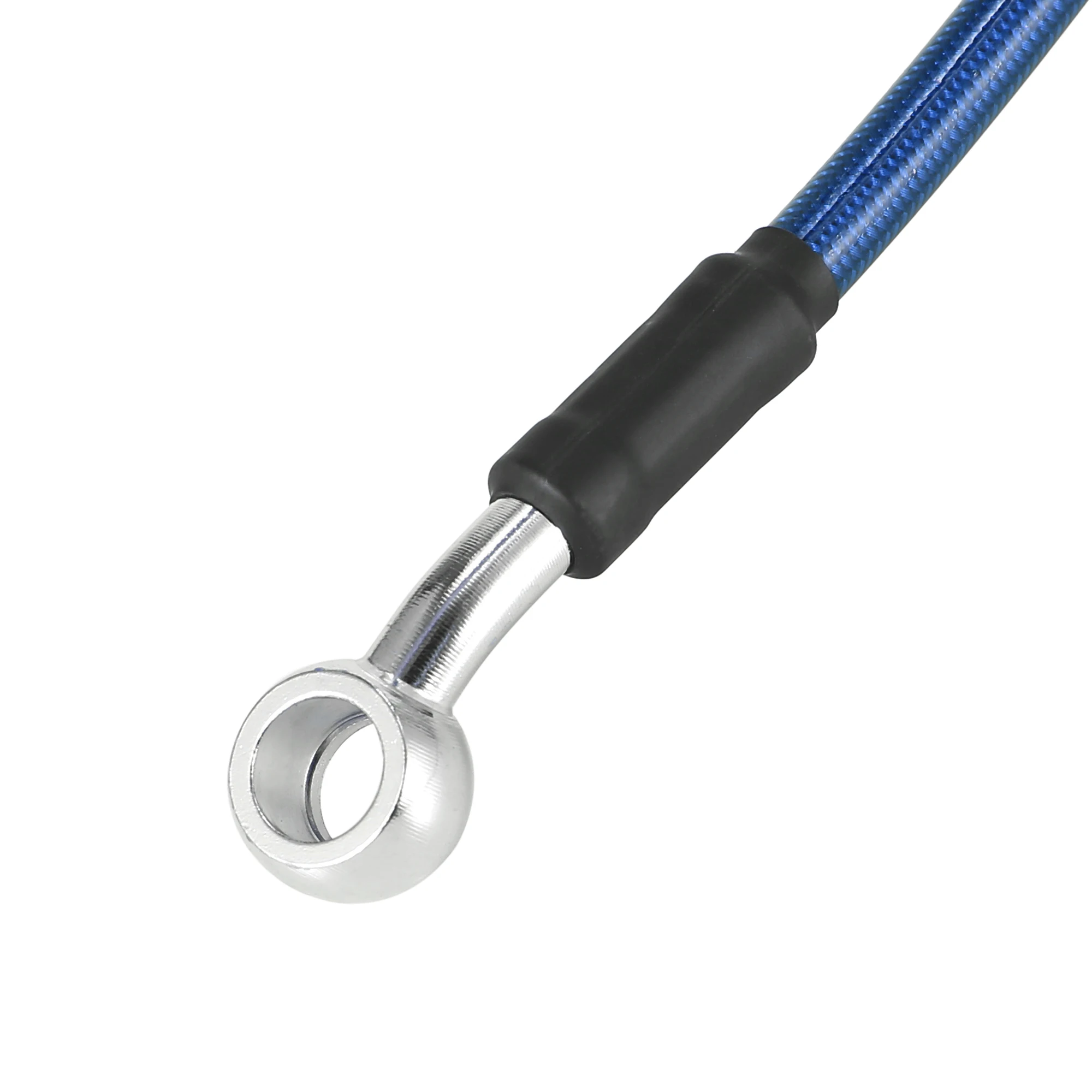 Universal 40cm Motorcycle Brake Clutch Oil Hose Line Pipe Hydraulic Reinforced Stainless Steel Braided Hose brake pipe hose motorcycle brake hose