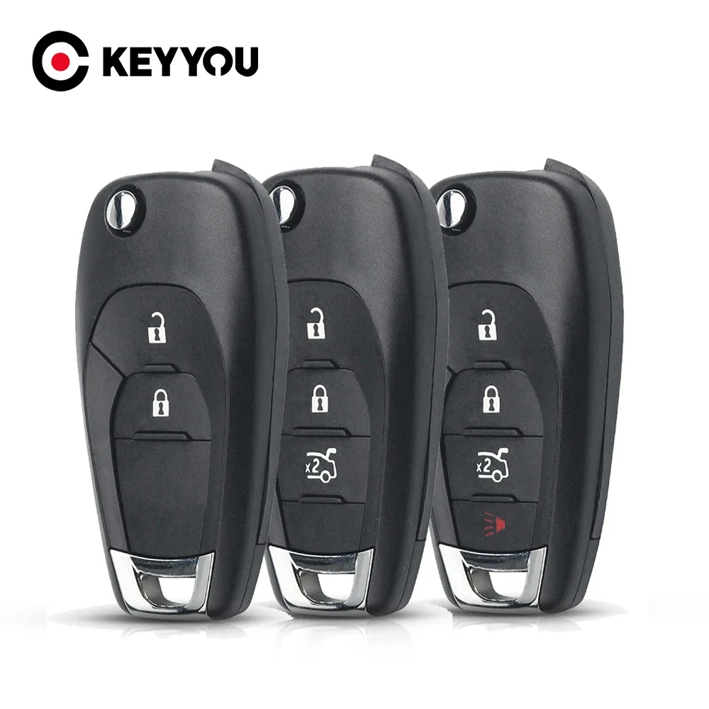 

Запасной флип-брелок KEYYOU для Chevrolet Cruze Aveo 2014-2018 Малибу каптива Niva Lacetti Kalos, 10 шт.
