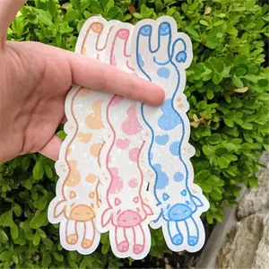 7Pcs Funny Bookmark Sparkly Cow Bookmarks Book Accessories Book Lovers Record Dividers School Office Memo Paper Clips