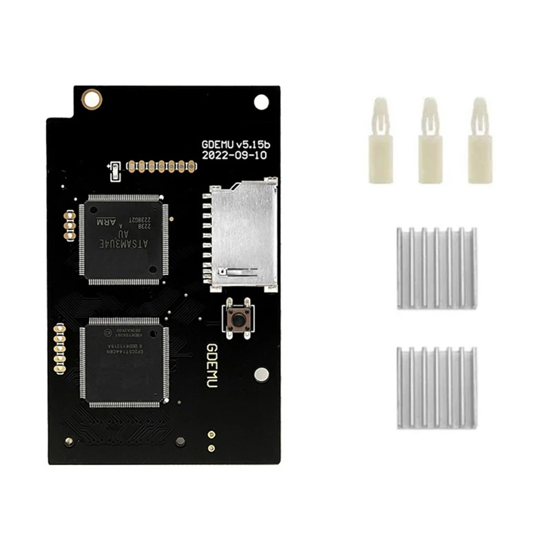 optical-drive-simulation-board-v515b-gdemu-simulation-board-for-sega-dreamcast-gdu-dc-va1-console-with-heat-sink