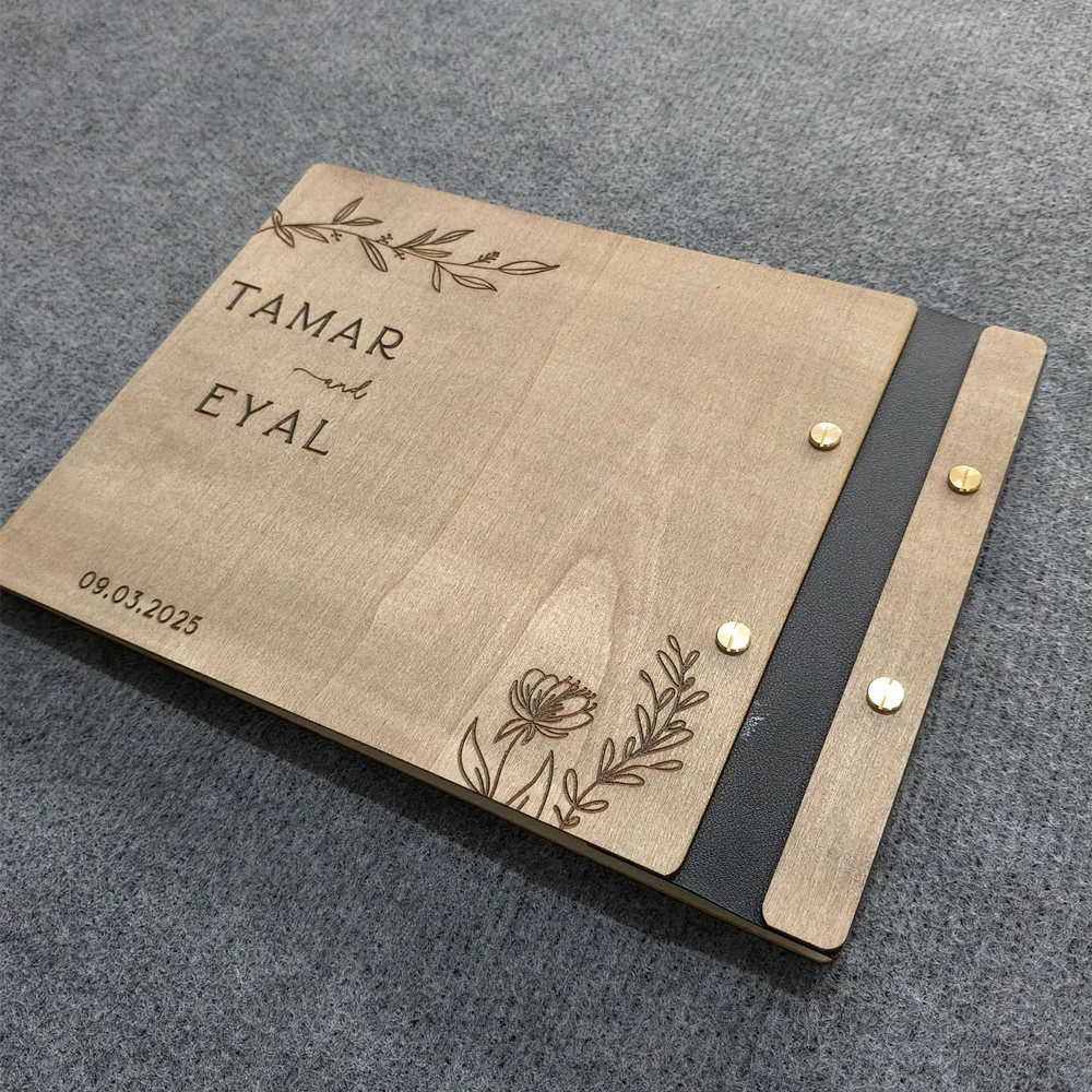 Personalized Wedding Guest Book, Wedding Album, Planner Guestbook, Gift, Photo Album, Engagement Gift