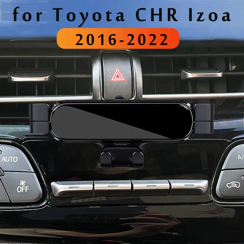 Mobile Phone Holder Phone Holder Car Phone Holder For Toyota C-HR CHR Izoa Car Styling Bracket GPS Stand Rotatable Support Mobile Accessories