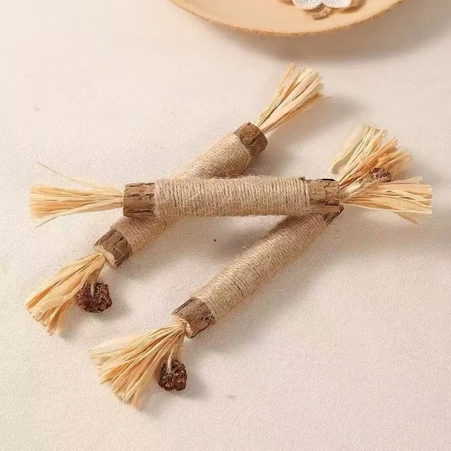 New Cat Toys Teeth Cleaning Bite Prevention Cleaning Teasing Cats Cat Sticks Self Entertainment Pet Supplies Pet Toys Cat Toy 4