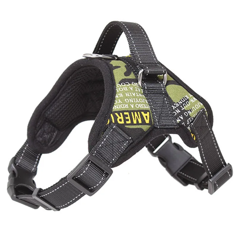 New Dog Harness Vest Reflective Adjustable Pet Chest Strap Outdoor Training Dog Collars Harness Lead for Small Medium Large Dogs puppy collars Dog Collars