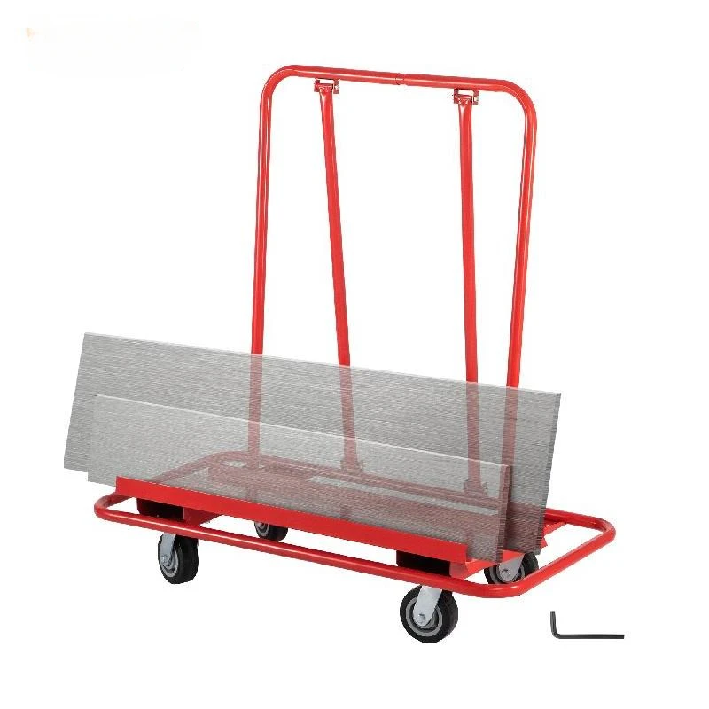 

× 21.7"W × 31.5"H Sheet Carts with 2200 LBS/1 Ton Load Capacity Heavy Duty Trolley w/ Four 5" Wheels