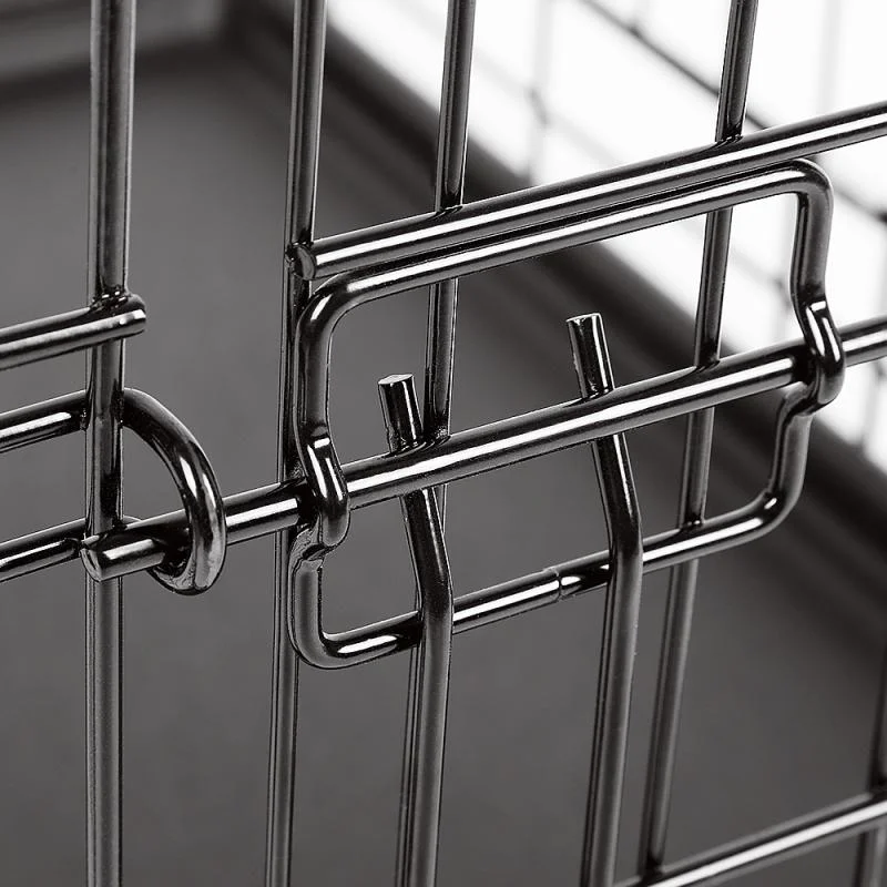 Serrure sécurisée cage lapin pliable