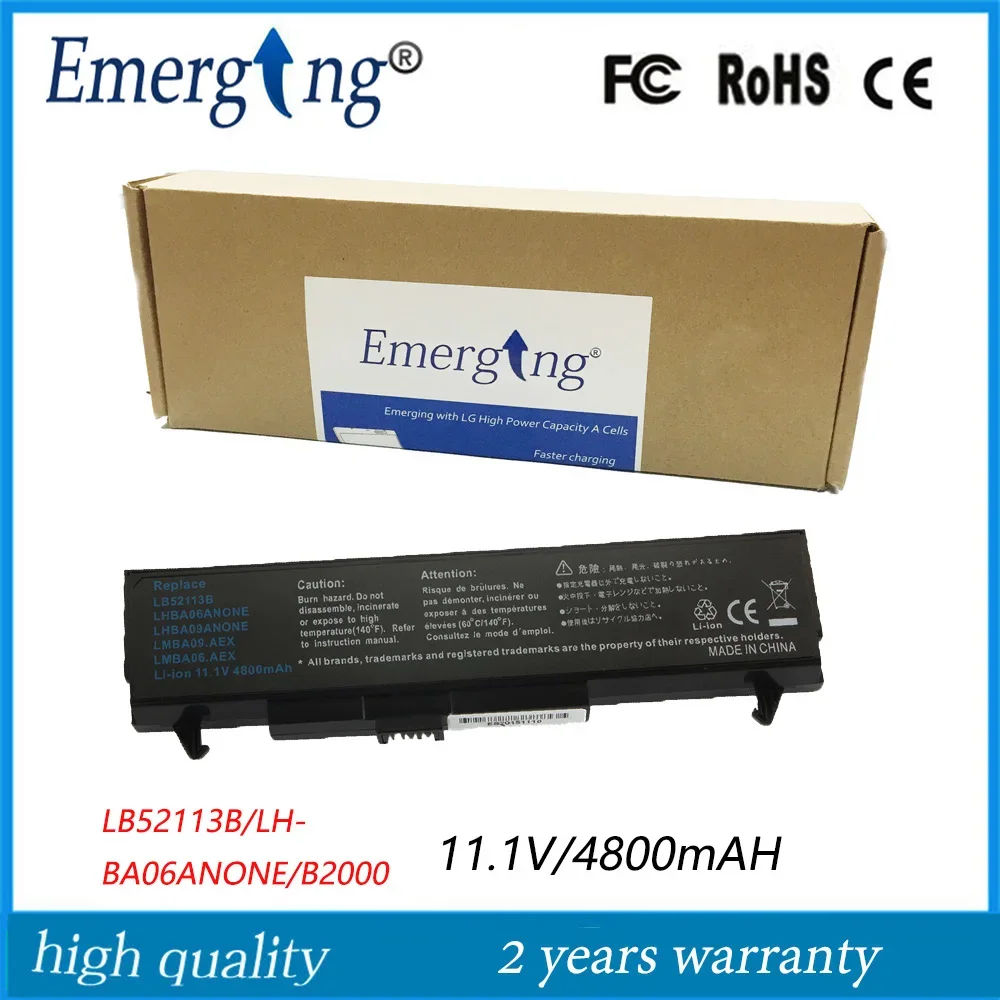 11,1 V 4400Mah Новый аккумулятор для ноутбука HP COMPAQ B2000 B2026 LG LW70 LW60 LB52113D R40