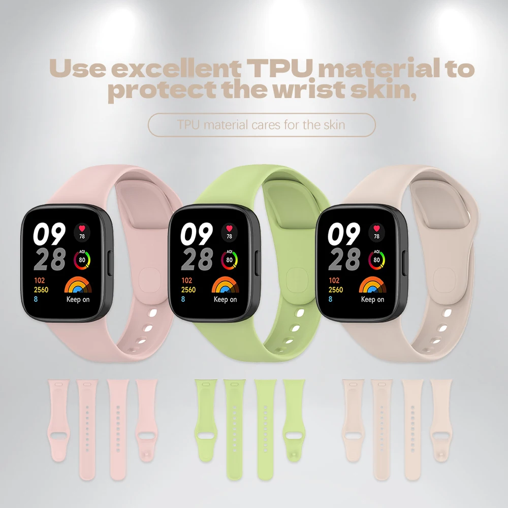 Silicone Watch Band Strap for Smartwatch - Original Wristband Bracelet Accessory