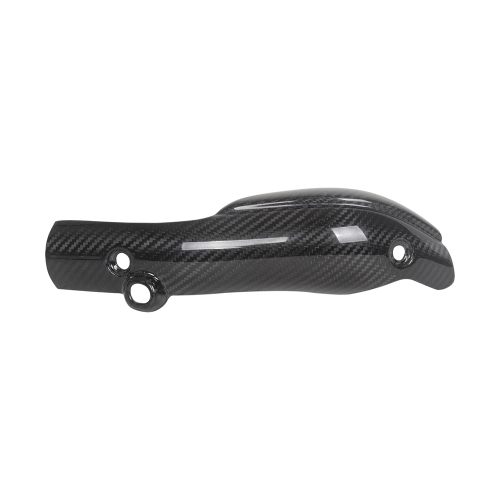 Carbon Fiber Motorcycle Exhaust Cover For YAMAHA R1 2009 2010 2011 2012 2013 2014