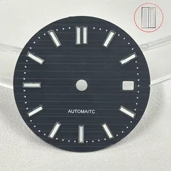 29.8mm Custom Nautilus Style Illuminated Dial for Clock Accessories & Maintenance (10)