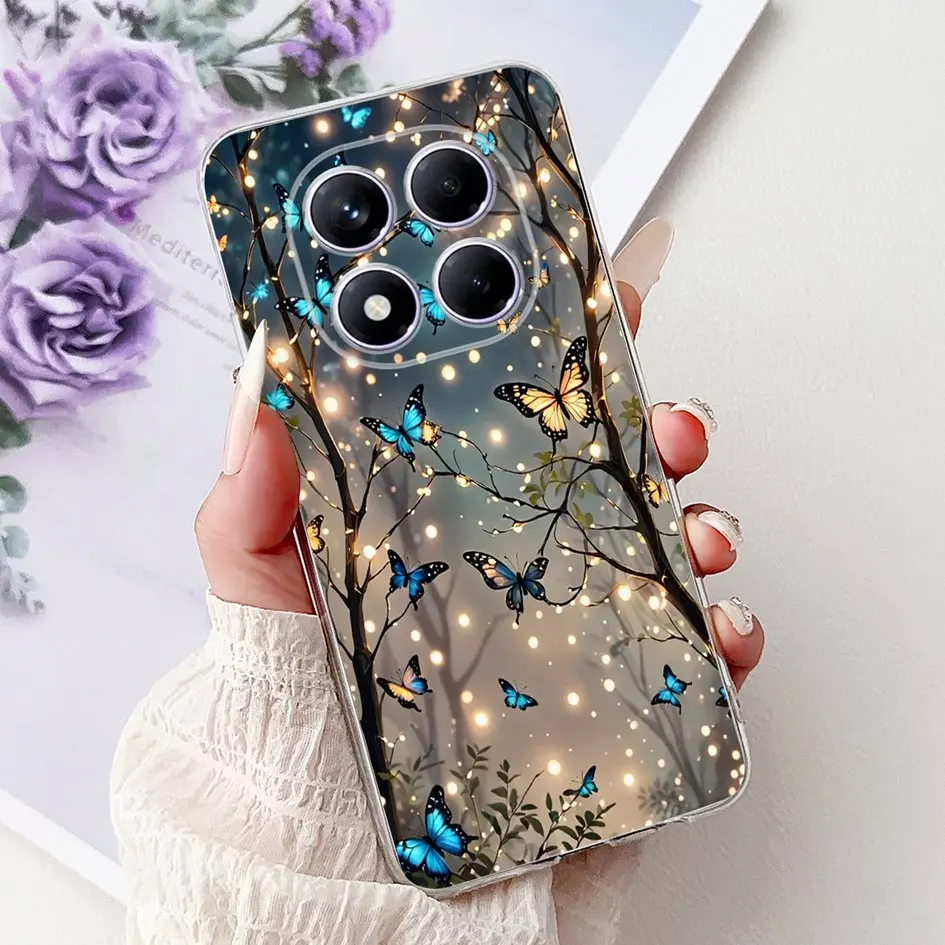 Cute Strawberry Love Heart Soft Silicone Clear Phone Case Cover