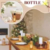 Vanilla Extract Bottles for Homemade Vanilla Jar Glass Bottle with Sticker Syrup Gift Food Storage Canister for Bean Sauce Spice 5