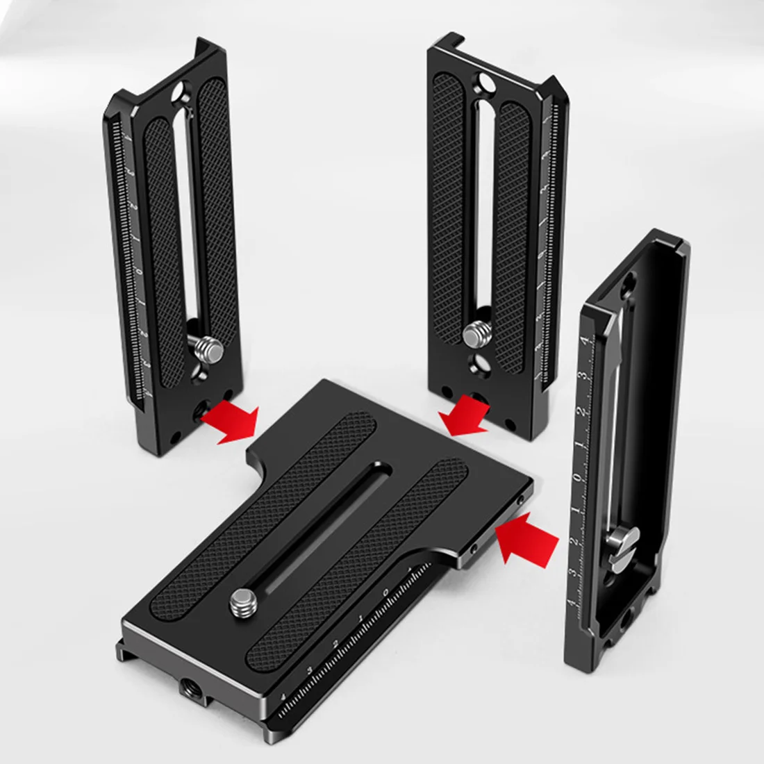 Schnell spanner vertikal l qr Platte kardanische Halterung Halterung für Zhiyun Kran 2 3 weebill s für Dji Moza Hands tabilisator – Detail 30