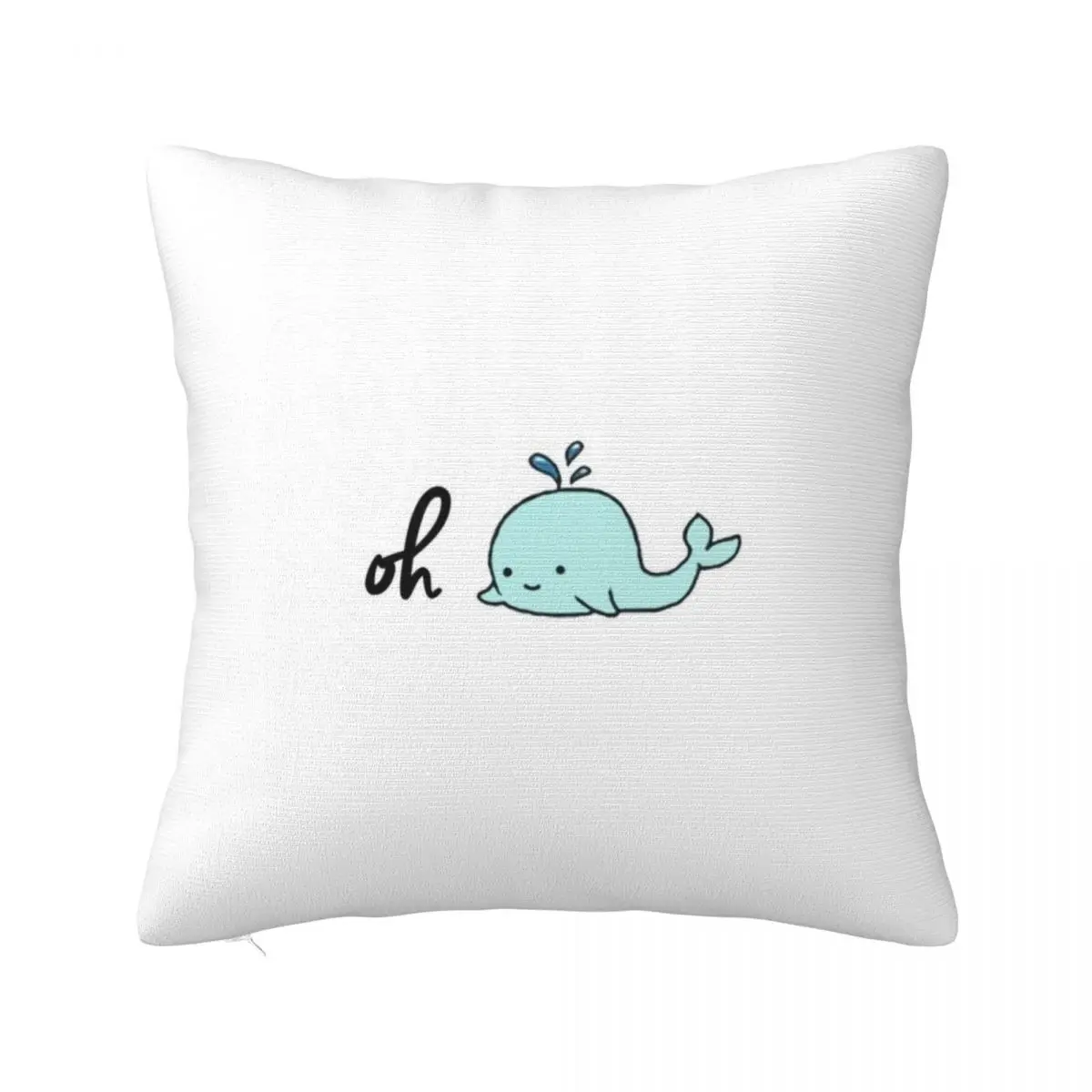 

Oh Whale Throw Pillow Decorative Cushion Decorative Pillow Covers For Sofa Christmas Covers For Cushions
