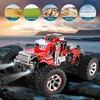 1:10 Full Scale 4WD All Terrain 60KM/H High-Speed Off-Road Remote Control Truck  Alloy Transmission LED Light RC Truck Car Model 3