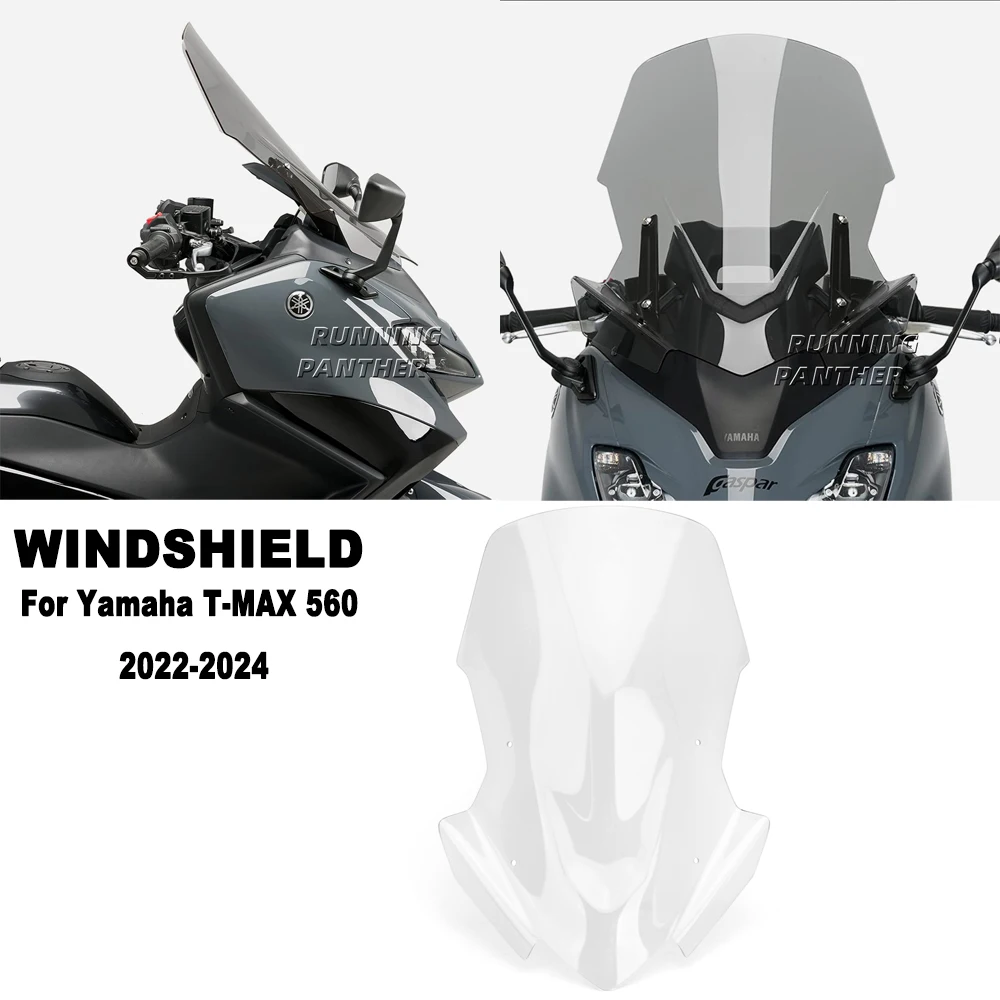

Мотоциклетные аксессуары для YAMAHA TMAX560 TMAX 560 T-MAXA560 T-max 560 2022 2023 2024 защита ветрового стекла
