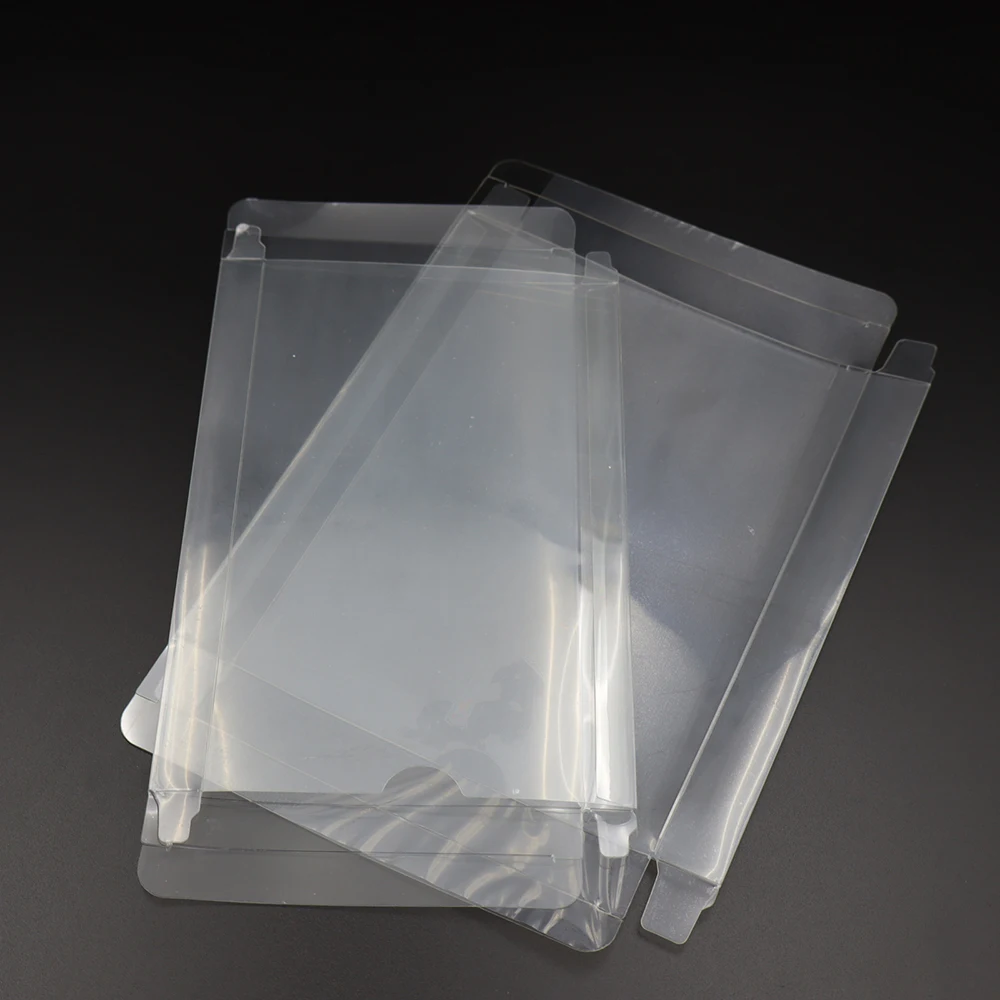 Premium 6-Pack Game Card Display Protector Set - Dustproof PET Cases