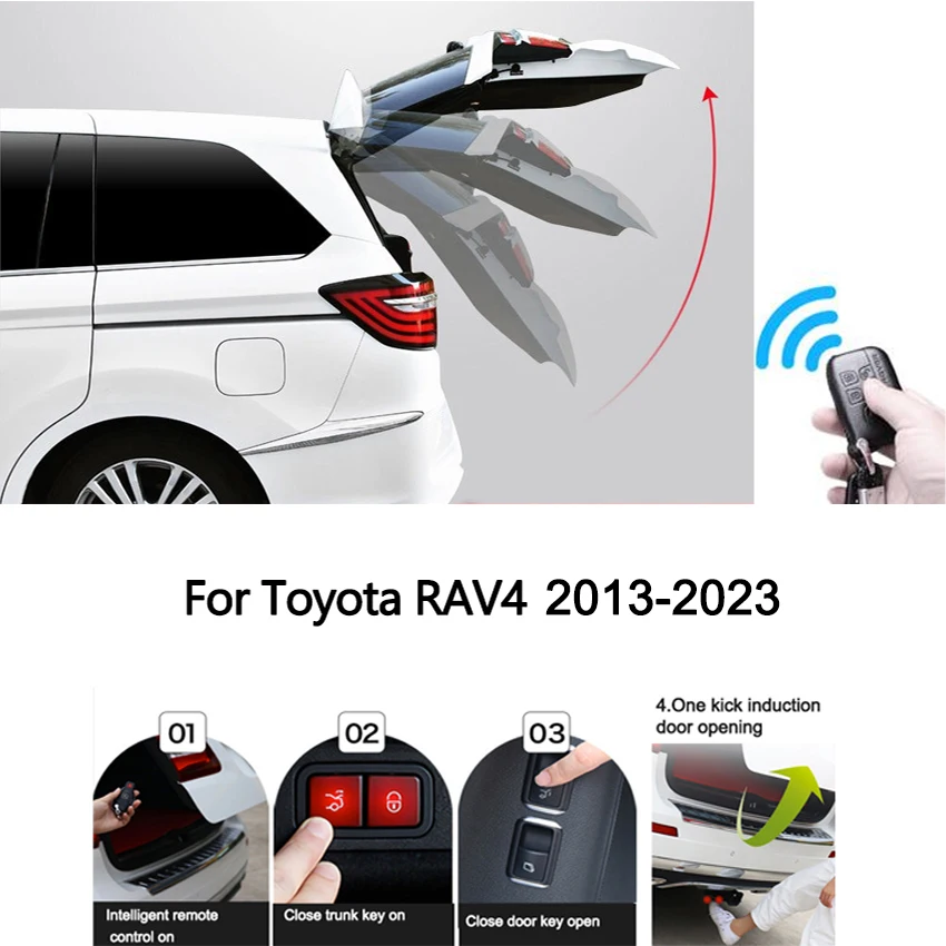 

Smart Car Accessories Electric Tail Gate Electric Tailgate For Toyota RAV4 2013-2023 Gate Door Power Operated Trunk