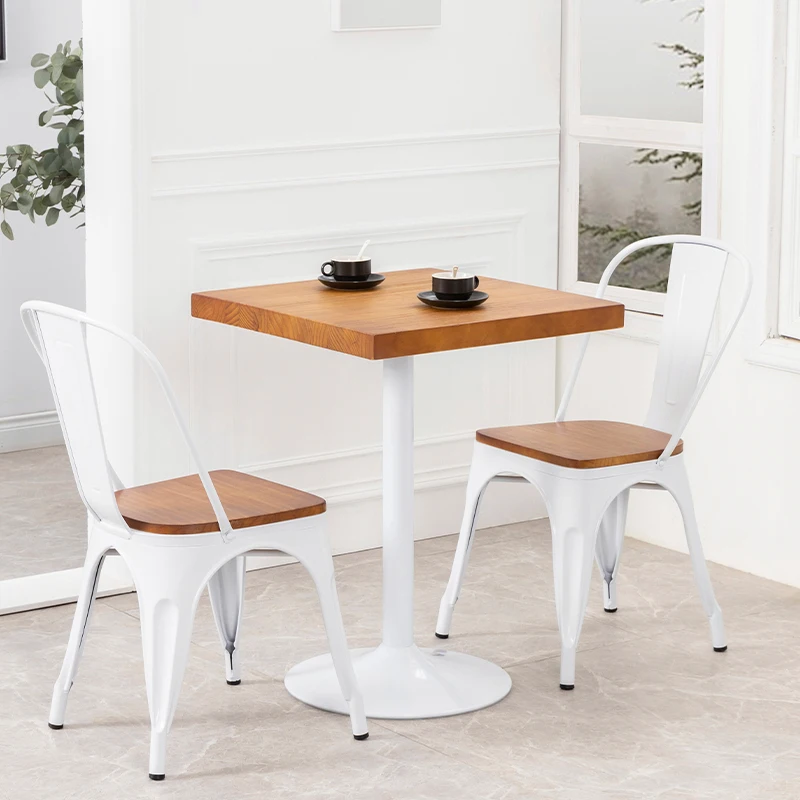 Coffee Modern Restaurant Table Industrial Space Saving Outdoor Makeup Restaurant Table Corner Balcon Mesas De Comedor Furniture