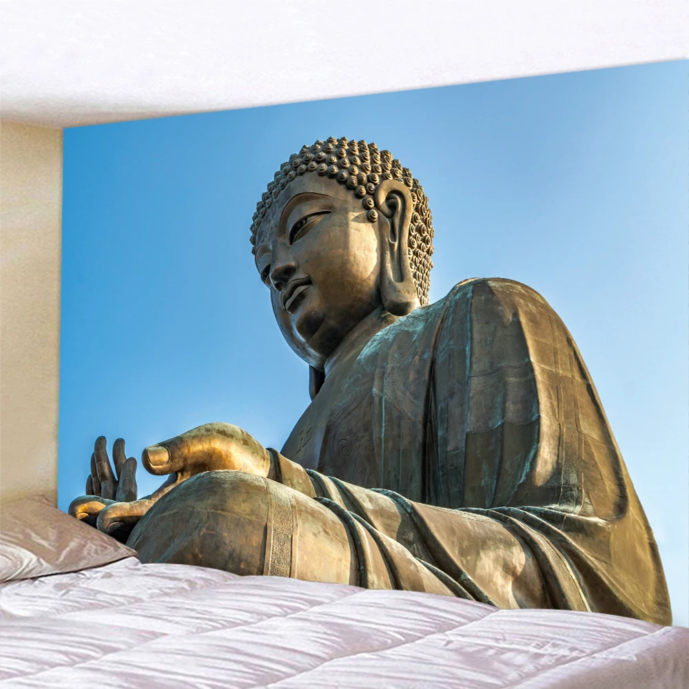 Indian Buddha meditation home decoration tapestry Mandala Hippie Bohemian decorative 3